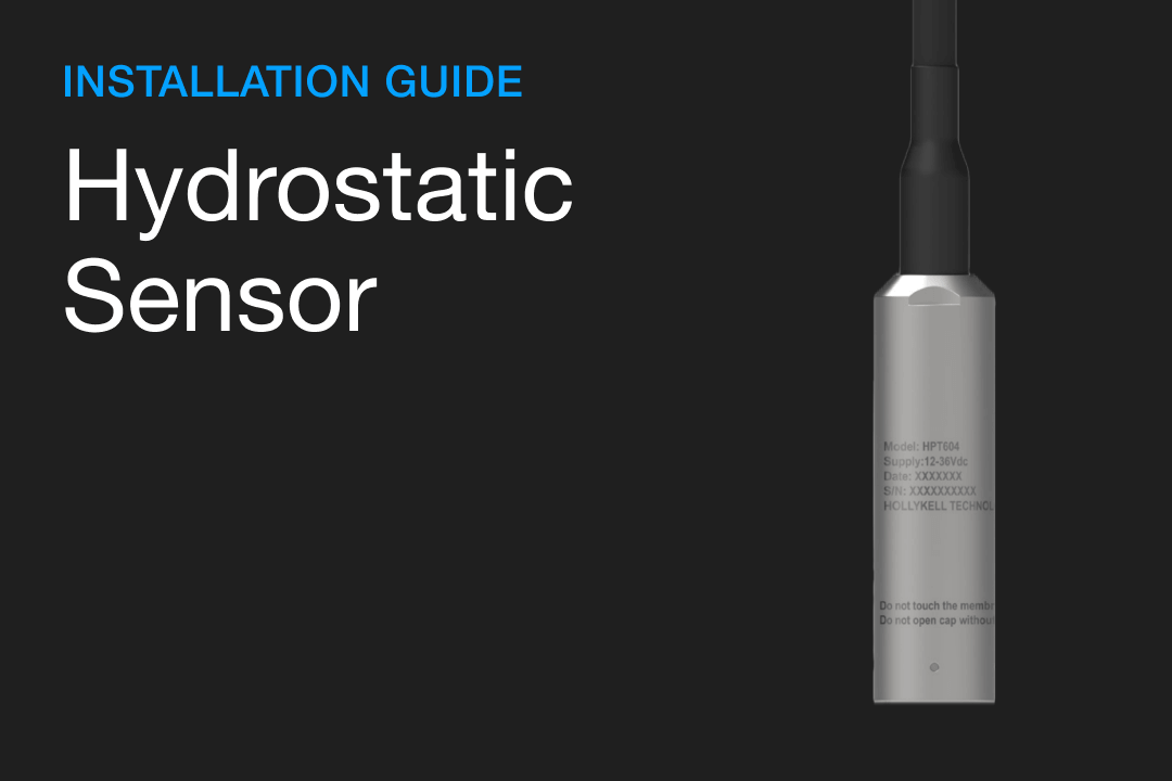 Hydrostatic Sensor Installation Guide Fuel Monitoring